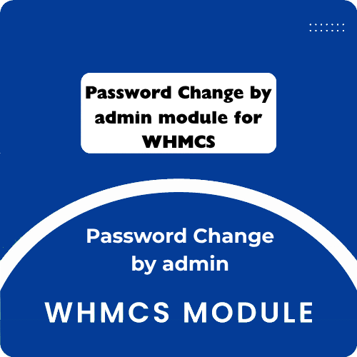 Password Change by admin module for WHMCS