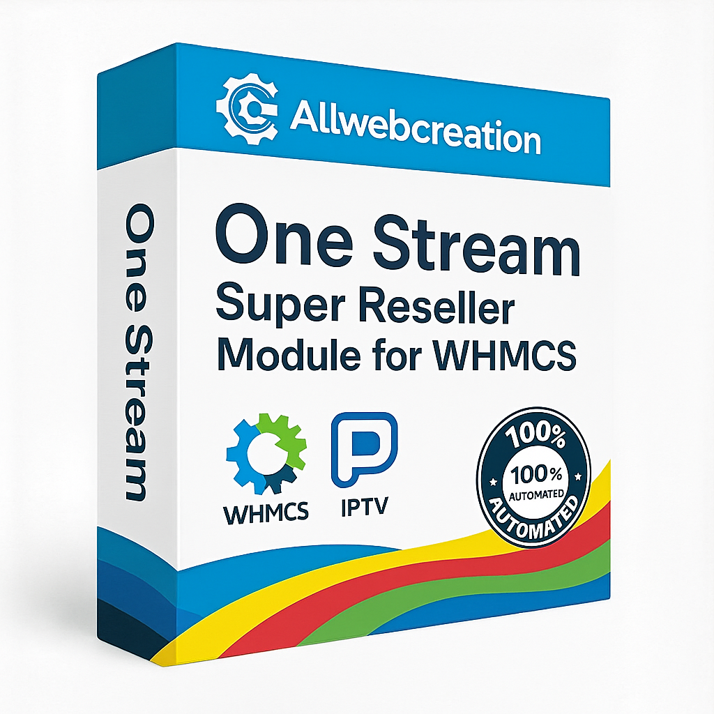 One stream Super Reseller module for WHMCS