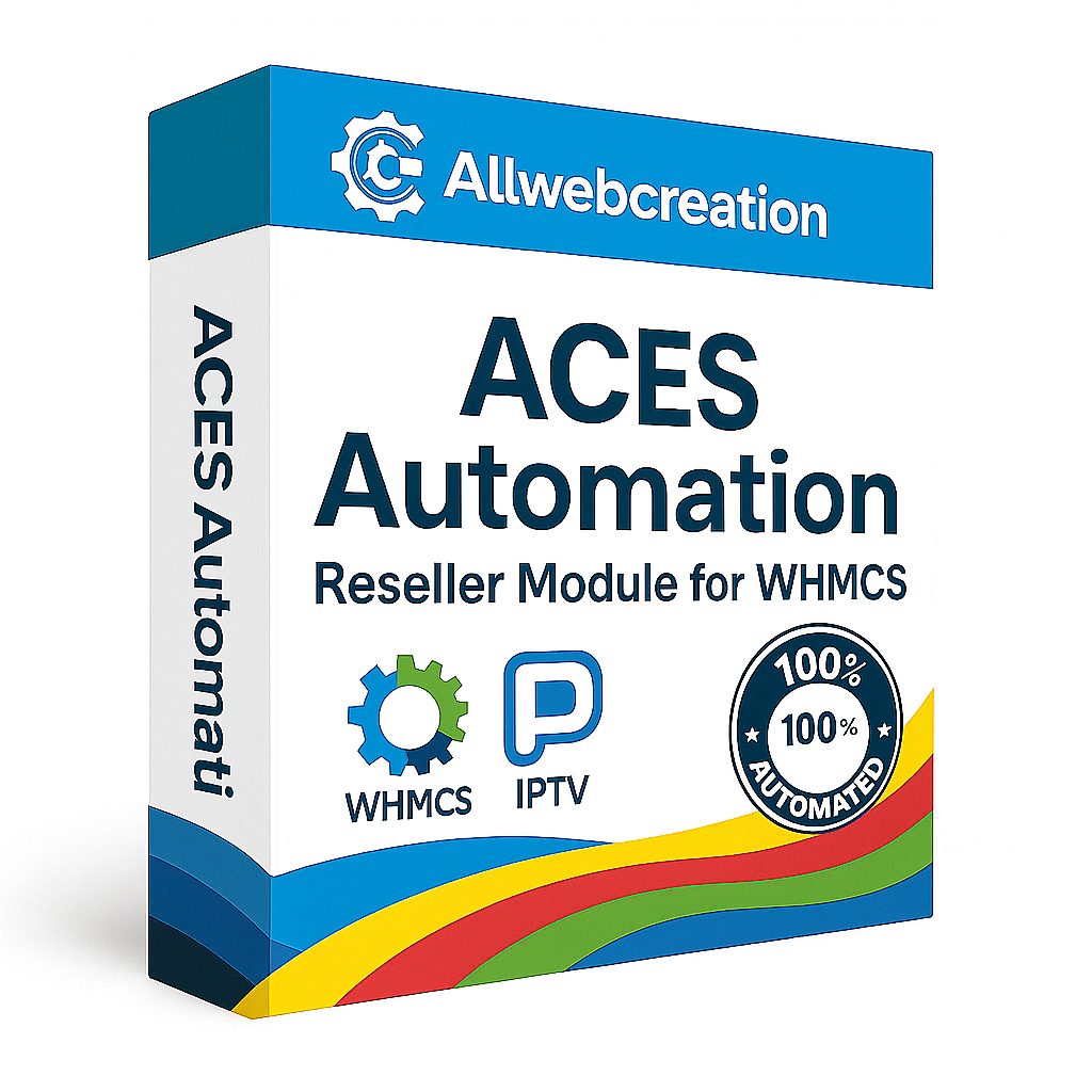 ACES Automation reseller module for whmcs