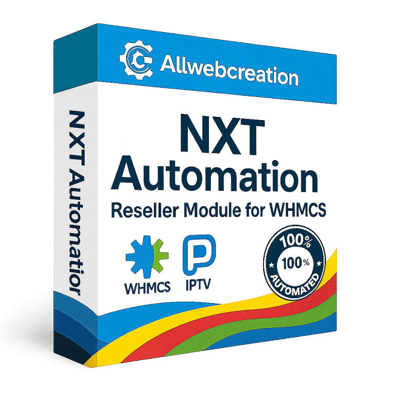 NXT Automation Reseller Modules for WHMCS