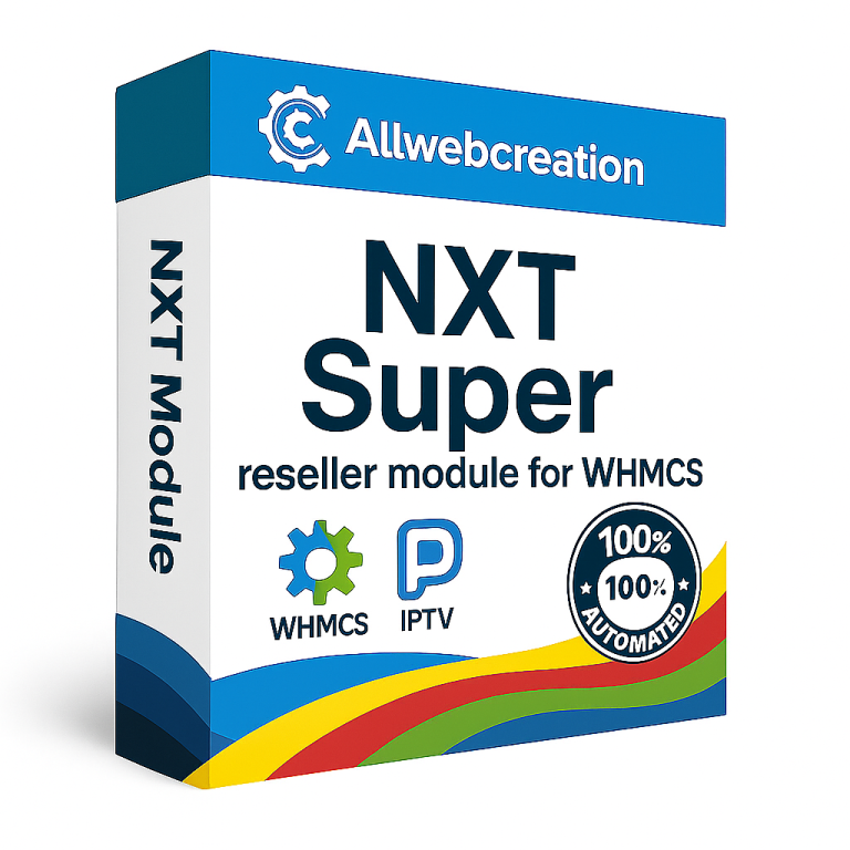 NXT Super reseller module for WHMCS