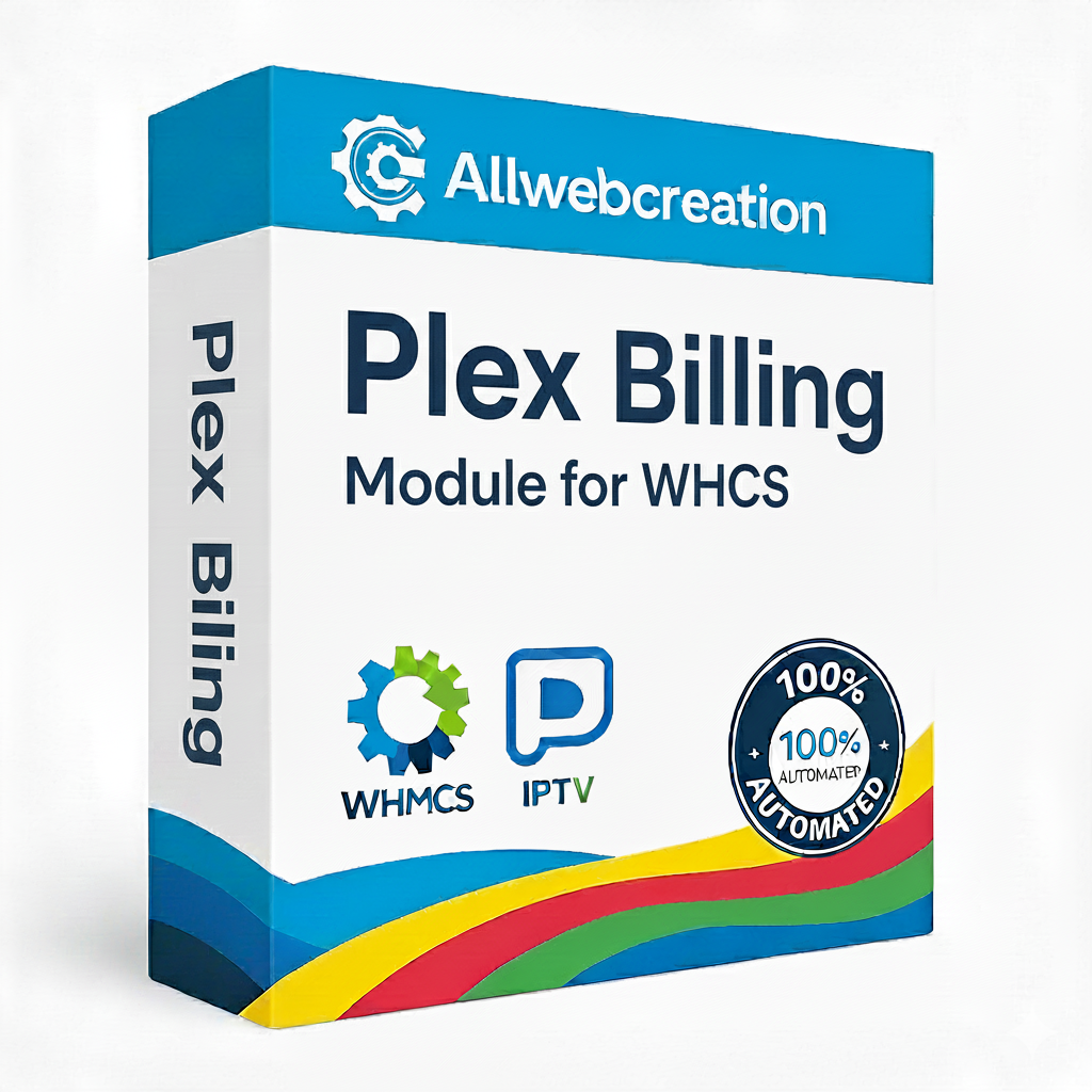 Plex billing module for WHMCS